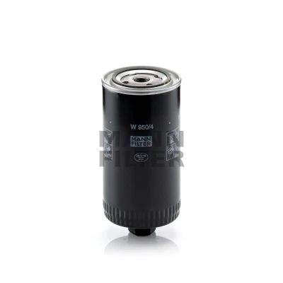 Imagen de MANN FILTER W 950/4 Filtro de aceite 3/4 16 UNF con válvula bloqueo retorno enroscable VOLKSWAGEN: LT 28 35 I Furgón, Transporter 4 norauto,