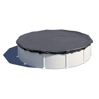 Imagen de Gre CIPR351P Cubierta de Invierno Premium para Piscinas Redondas 360 cm y 3500 diámetro, 180 g/m2, Cobertor Piscina Proteger el Agua la