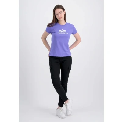 Imagen de Alpha Industries Camiseta estampada, Mujer, Talla: Small, Electric violet