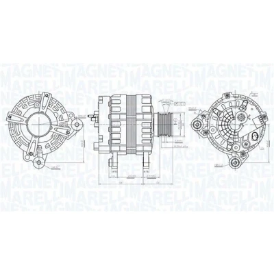Imagen de Alternador MAGNETI MARELLI 063736193010
