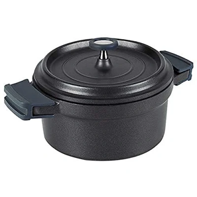 Imagen de Lacor 25925 Cacerola Con Tapa Aluminio Fundido 24cm Negro