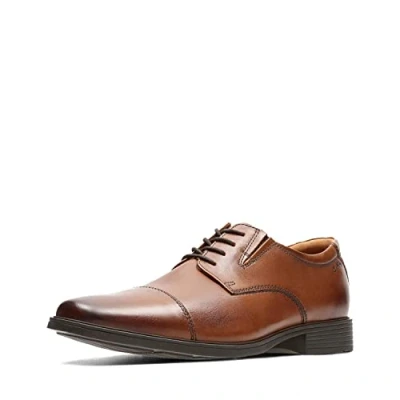 Imagen de Clarks Tilden Cap, Zapatos Hombre, Marrón Brown Dark Tan Leather, 49.5 EU