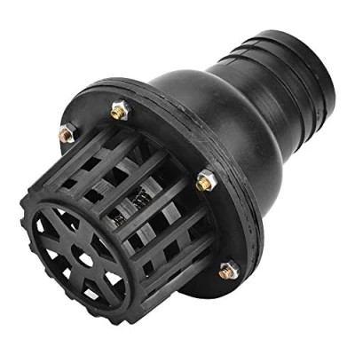 Imagen de Fafeicy válvula de pie bomba agua 2 pulgadas, retención plana baja presión PVC, para máquina fluidos (2&quot;)