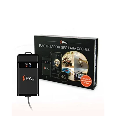 Imagen de PAJ GPS Vehicle Finder 4G 2.0 Localizador para Coche, Moto y Otros Vehículos Conexión Directa a Batería Seguimiento en Directo, Historial de Rutas Alarmas Longitud Total del Cable 2m