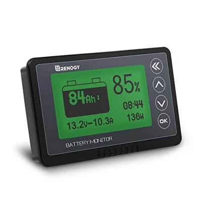 Imagen de Renogy Alarma programable del Alto y bajo Voltaje Monitor de la batería 500A para el Litio