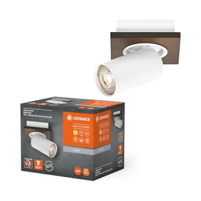 Imagen de LEDVANCE Foco de pared LED Mercury GU10, madera/blanco