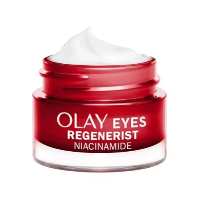 Imagen de Olay Niacinamida 24 + Vitamina E, Crema Contorno De Ojos, Con Pura Al 99% Y Hidratante Revitalizadora, 15 ml