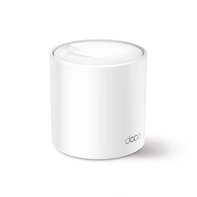 Imagen de TP Link Deco X60 Enrutador de Malla AX5400Mbps Wi Fi 6, Router y repetidor, 160 MHz, Ideal para Casas Grandes, Compatible con Amazon Alexa, 2 Puertos Gigabit