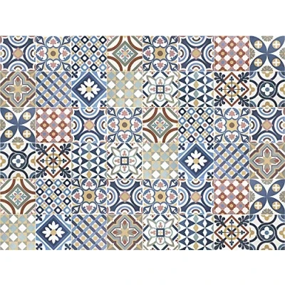Imagen de VINILIKO Gimaraes Alfombra de Vinilo, Multicolor, 100x133