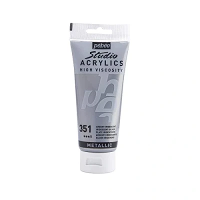 Imagen de Pébéo Acrílico Fine Studio Pintura acrílica Plata 100 ml
