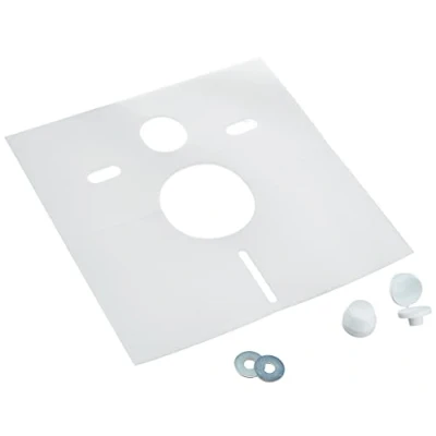 Imagen de Sanit Protector para inodoro de pared y bidé Sonora, 1 pieza, color blanco, 16.002.00.. 0000