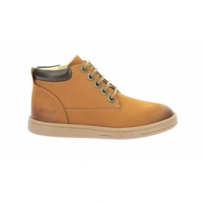 Imagen de Kickers Tackland Botines bajos para niños, Talla: 35, Camel Zapatos