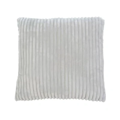 Imagen de Gözze Funda de cojín suave con aspecto pana, Set 2, 50 x cm Plateado