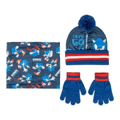 Imagen de CERDÁ LIFE&#039;S LITTLE MOMENTS Conjunto Gorro, Guntes y Braga Sonic Cómodo Práctico Ideal para el día a Gorro Guantes Pack Completo