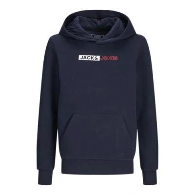 Imagen de JACK&amp;JONES JUNIOR JJEPLAYER Sweat Hood Noos JNR Sudadera con Capucha, Navy Blazer, 176 para Niños