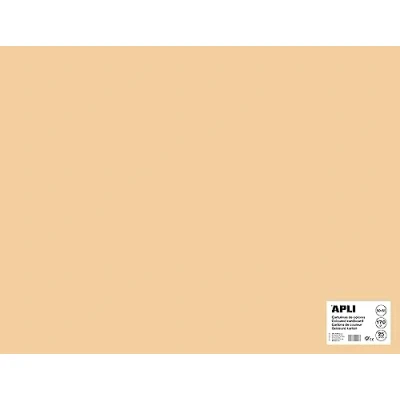 Imagen de APLI 16505 Cartulina salmón 50 x 65 mm 170 g 25 hojas