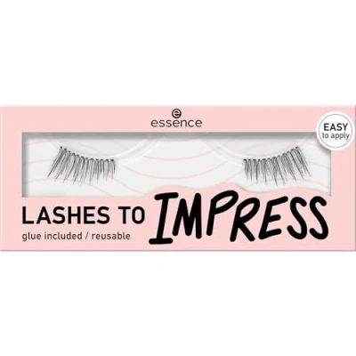 Imagen de Essence pestañas lashes to impress 03 half lashes.