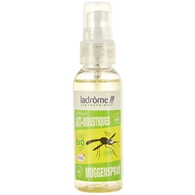 Imagen de LADROME Spray Anti Mosquitos Bio 50 ml, Estándar, Único