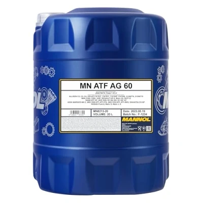 Imagen de MANNOL ATF AG60 MN8213 20 Aceite Para Transmisión Automática verde