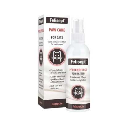 Imagen de Felisept Cuidado de Las Patas 75g Cuidados los Gatos Bálsamo para Gato Protege contra la deshidratación Grietas Rápida absorción, sin película Grasa