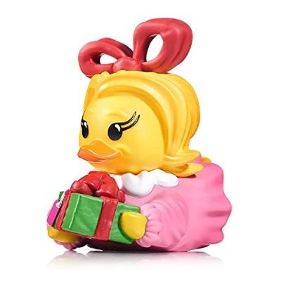 Imagen de TUBBZ Figura de Pato Cindy Lou Who del Dr. Seuss The Grinch Producto Oficial Edición Limitada única coleccionistas Vinilo Regalo