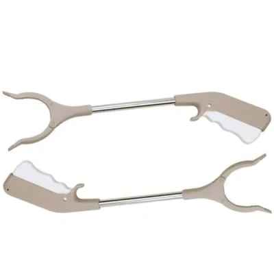 Imagen de Herramienta de Alcance Agarre 30/60 cm, 2 Piezas Extensor Extensión Brazo Recogedor Tiro Plegable, Garra para Recoger Basura Niños (Size : 40cm/16inch)