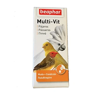 Imagen de Multi Vitaminas Pajaros 20 Ml Beaphar