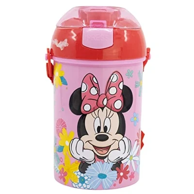 Imagen de Botella infantil con correa de 450 ml Minnie Mouse