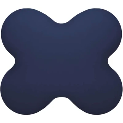 Imagen de Funda de Almohada diseñada para la ACAMAR Algodón Jersey Doble Ajuste Cierre con Cremallera Pack Individual, Azul Marino