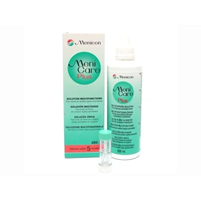 Imagen de menicon menicare Plus para lente duros, 1er Pack (1 x 250 ml)