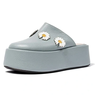 Imagen de L37 HANDMADE SHOES Moon Ring, Sandalia Mujer, Azul, 41 EU