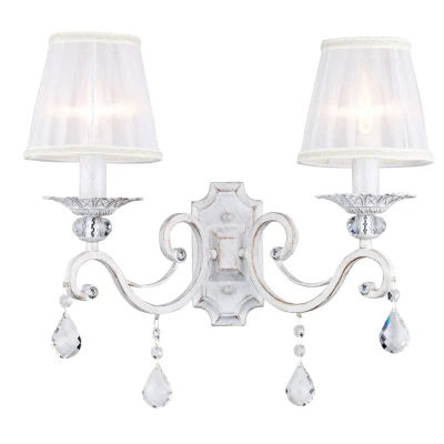 Imagen de Aplique de pared Maytoni Grace, blanco, 2 luces