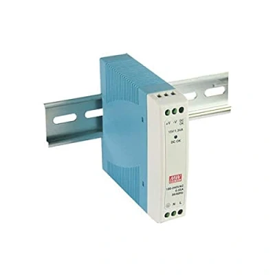 Imagen de Fuente de alimentación Hutschen, 10 W, 12 V, 0,84 A, MeanWell, MDR 12, para Carril