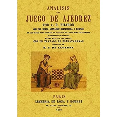 Imagen de Analisis Del Juego Ajedrez (ed. Facsimil De La Ed. 1827)