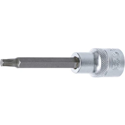 Imagen de BGS 9628 Punta de vaso longitud 100 mm entrada 12,5 (1/2&quot;) perfil en T (para Torx) T35