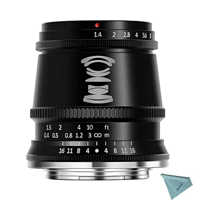 Imagen de TTARTISAN 17mm F1.4 Objetivo de cámara para Montura Fuji X APS C Enfoque Manual Gran Apertura