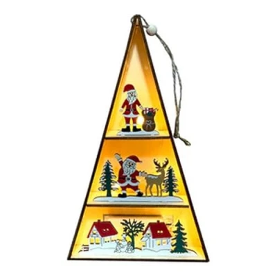 Imagen de Arbol de Navidad para colgar con luz