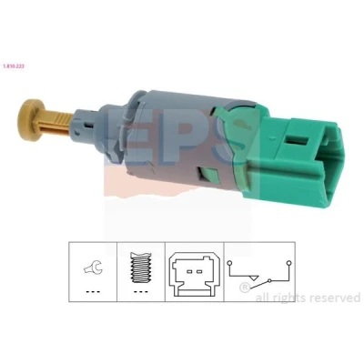 Imagen de EPS 1.810.223 Interruptor luces freno mecánico Made in Italy OE Equivalent RENAULT: LAGUNA 3 Grandtour, ESPACE 4, CLIO 3, NISSAN: Primastar Furgón