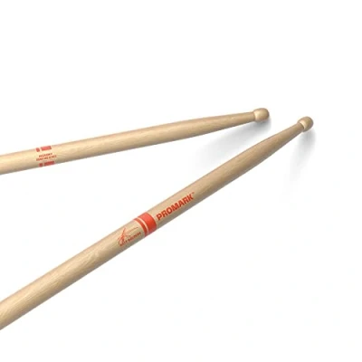 Imagen de ProMark Drum Sticks Matt Halpern Drumsticks Set Wood Tip American Hickory Consistent Weight and Pitch 1 Pair