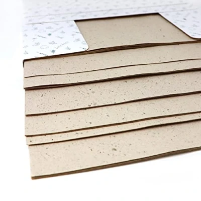 Imagen de Artway Árbol Gratis Pack Papel Lemongrass 24 x 150gsm A4 Hojas de Fibra Vegetal Hierba Limón para Arte y Manualidades