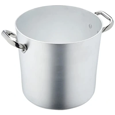 Imagen de Pentole Agnelli ALMA10322 Olla alta con dos asas de acero inoxidable, aluminio profesional 3 milímetros, 8.4 l