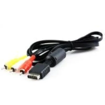 Imagen de AV Composite Cable Cord Cordón Lead Para Sony Playstation 1/2/3 PS1 PS2 PS3 Slim