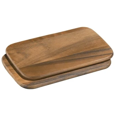 Imagen de Zassenhaus 55016 Set de 2 bandejas desayuno (madera acacia, 26 x 17 cm)