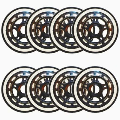 Imagen de Ruedas Patines en Linea,Ruedas Linea, de Repuesto for línea 82A 76 mm Equipaje, Entrenamiento y patinetes x 23