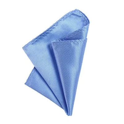 Imagen de DonDon Pañuelos de bolsillo hombre 21 x cm para ocasiones especiales Azul celeste