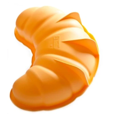 Imagen de Silikomart Silicone Mould Croissant, Orange