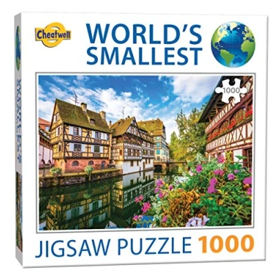 Imagen de Cheatwell Games 658 13251 EA World&#039;S Smallest Puzzles Strasbourg, Red