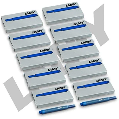Imagen de LAMY Cartuchos de tinta T10, color azul, 10 unidades