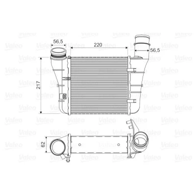 Imagen de VALEO 818669 Intercooler sin válvula EGR AUDI: A4 B7 Avant, Berlina, SEAT: Exeo ST