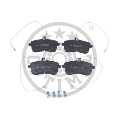 Imagen de OPTIMAL BP 12223 Juego de pastillas freno Eje delantero con contacto avisador desgaste tornillos pinza PEUGEOT: 407 Berlina, SW